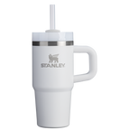 Splash-Resistant FlowState The Quencher H2.O Flowstate Tumbler | Stanley Create D291F - FlowState 3-Position Lid Insulated Travel Mug - Frost