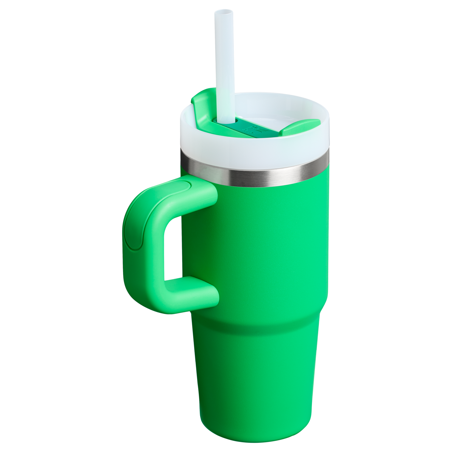 Splash-Resistant FlowState The Quencher H2.O Flowstate Tumbler | Stanley Create D291F - FlowState 3-Position Lid Insulated Travel Mug Detail