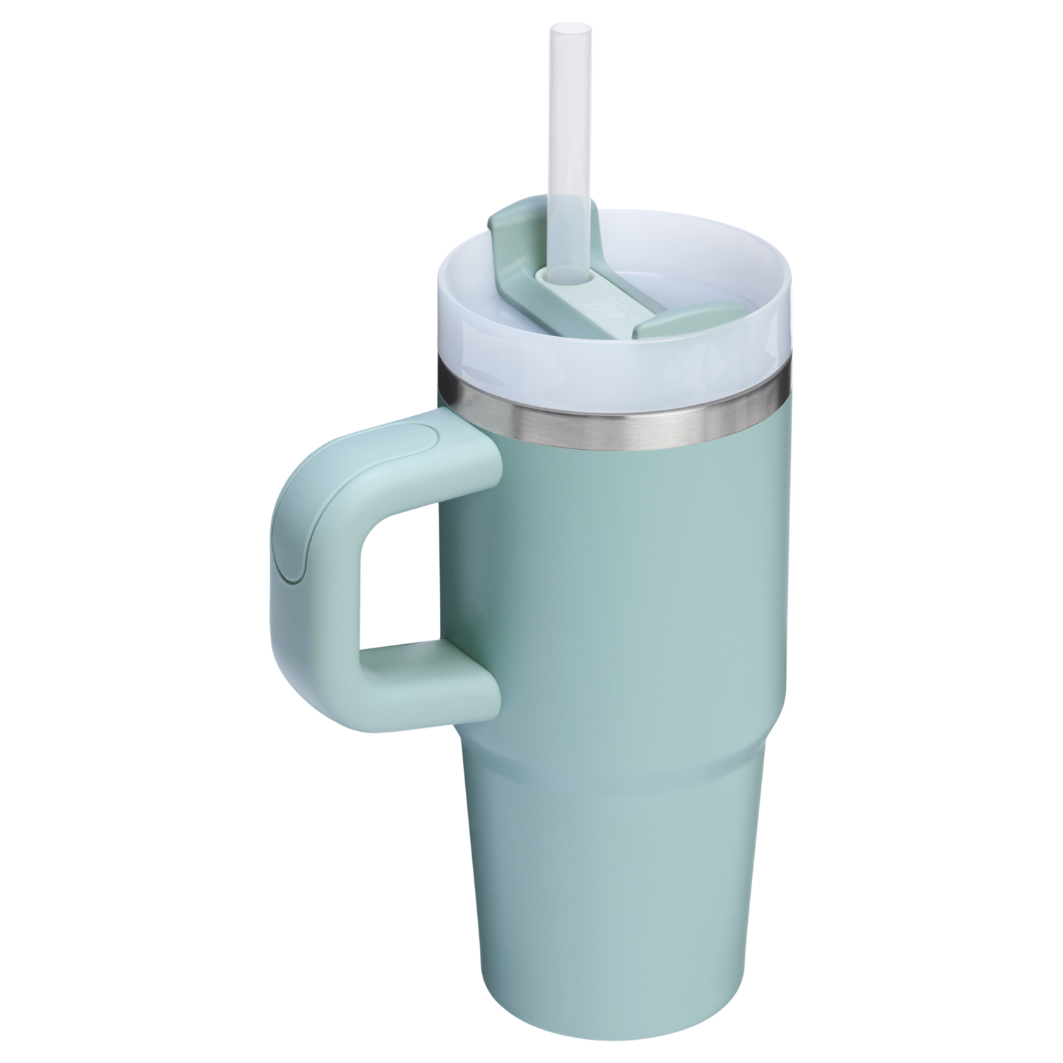 Splash-Resistant FlowState The Quencher H2.O Flowstate Tumbler | Stanley Create D291F - FlowState 3-Position Lid Insulated Travel Mug Detail