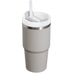 Car-Cup Friendly The Quencher H2.0 Flowstate Tumbler | Stanley Create D330L - Premium Stainless Steel Straw Cup for All-Day Hydration Detail