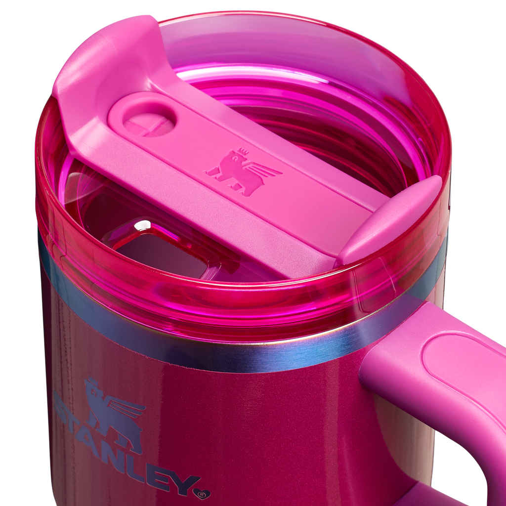 Large Capacity The Quencher H2.O Flowstate Tumbler | Stanley Create D274S - FlowState 3-Position Lid Insulated Travel Mug Detail