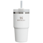 Large Capacity The Quencher H2.0 Flowstate Tumbler D030T - Double-Wall Vacuum Insulated Travel Tumbler with Straw - Frost
