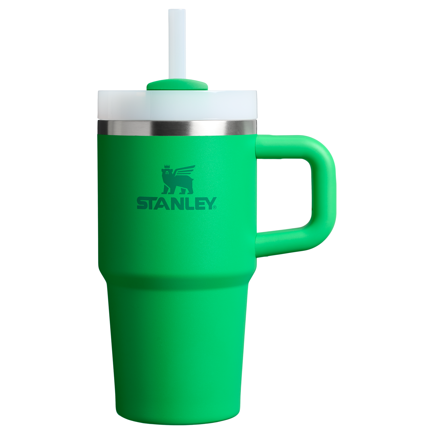 Insulated Travel The Quencher H2.O Flowstate Tumbler with Handle | Stanley Create D309N - FlowState 3-Position Lid Insulated Travel Mug Detail