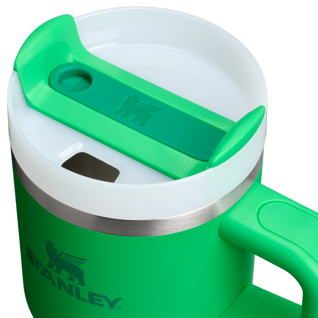 Insulated Travel The Quencher H2.O Flowstate Tumbler with Handle | Stanley Create D309N - FlowState 3-Position Lid Insulated Travel Mug Detail