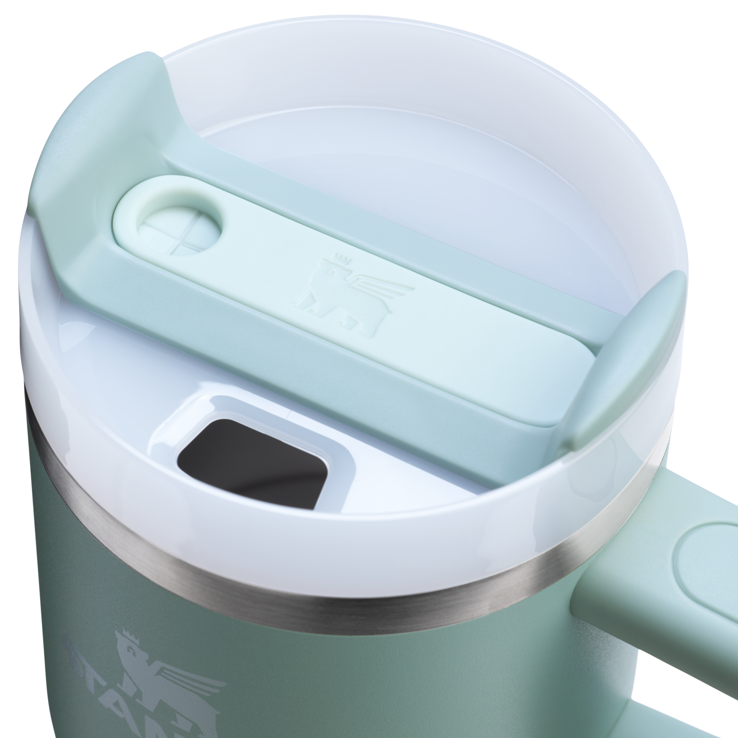 Large Capacity The Quencher H2.0 Flowstate Tumbler D030T - Double-Wall Vacuum Insulated Travel Tumbler with Straw Detail