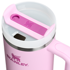 Insulated Travel The Quencher H2.0 Flowstate Tumbler | Stanley Create D331C - Double-Wall Vacuum Insulated Travel Tumbler with Straw Detail