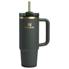 Insulated Travel The Quencher H2.0 Flowstate Tumbler | Stanley Create D331C - Double-Wall Vacuum Insulated Travel Tumbler with Straw Detail