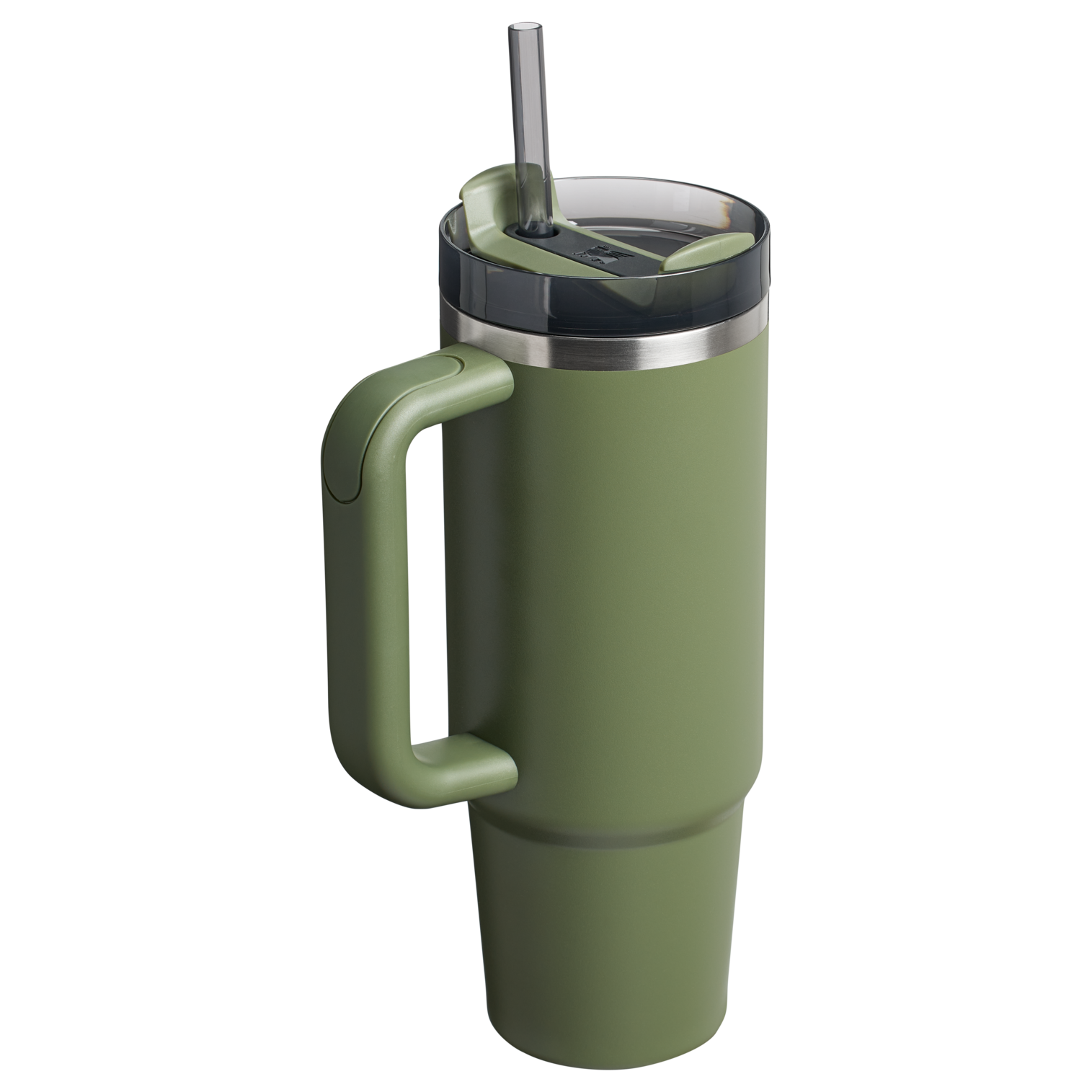 Insulated Travel The Quencher H2.0 Flowstate Tumbler | Stanley Create D331C - Double-Wall Vacuum Insulated Travel Tumbler with Straw Detail