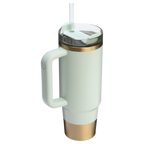 Insulated Travel The Quencher H2.0 Flowstate Tumbler | Stanley Create D331C - Double-Wall Vacuum Insulated Travel Tumbler with Straw Detail
