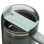 Insulated Travel The Quencher H2.0 Flowstate Tumbler D051L - FlowState 3-Position Lid Insulated Travel Mug Detail