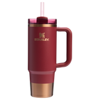 Insulated Travel The Quencher H2.0 Flowstate Tumbler | Stanley Create D331C - Double-Wall Vacuum Insulated Travel Tumbler with Straw Detail