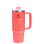 Insulated Travel The Quencher H2.0 Flowstate Tumbler | Stanley Create D331C - Double-Wall Vacuum Insulated Travel Tumbler with Straw Detail
