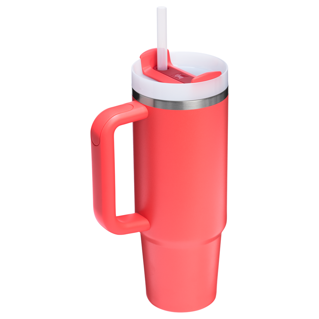 Large Capacity The Quencher H2.0 Flowstate Tumbler D030T - Double-Wall Vacuum Insulated Travel Tumbler with Straw Detail