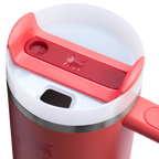 Large Capacity The Quencher H2.0 Flowstate Tumbler D030T - Double-Wall Vacuum Insulated Travel Tumbler with Straw Detail