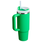 Insulated Travel The Quencher H2.0 Flowstate Tumbler | Stanley Create D331C - Double-Wall Vacuum Insulated Travel Tumbler with Straw Detail
