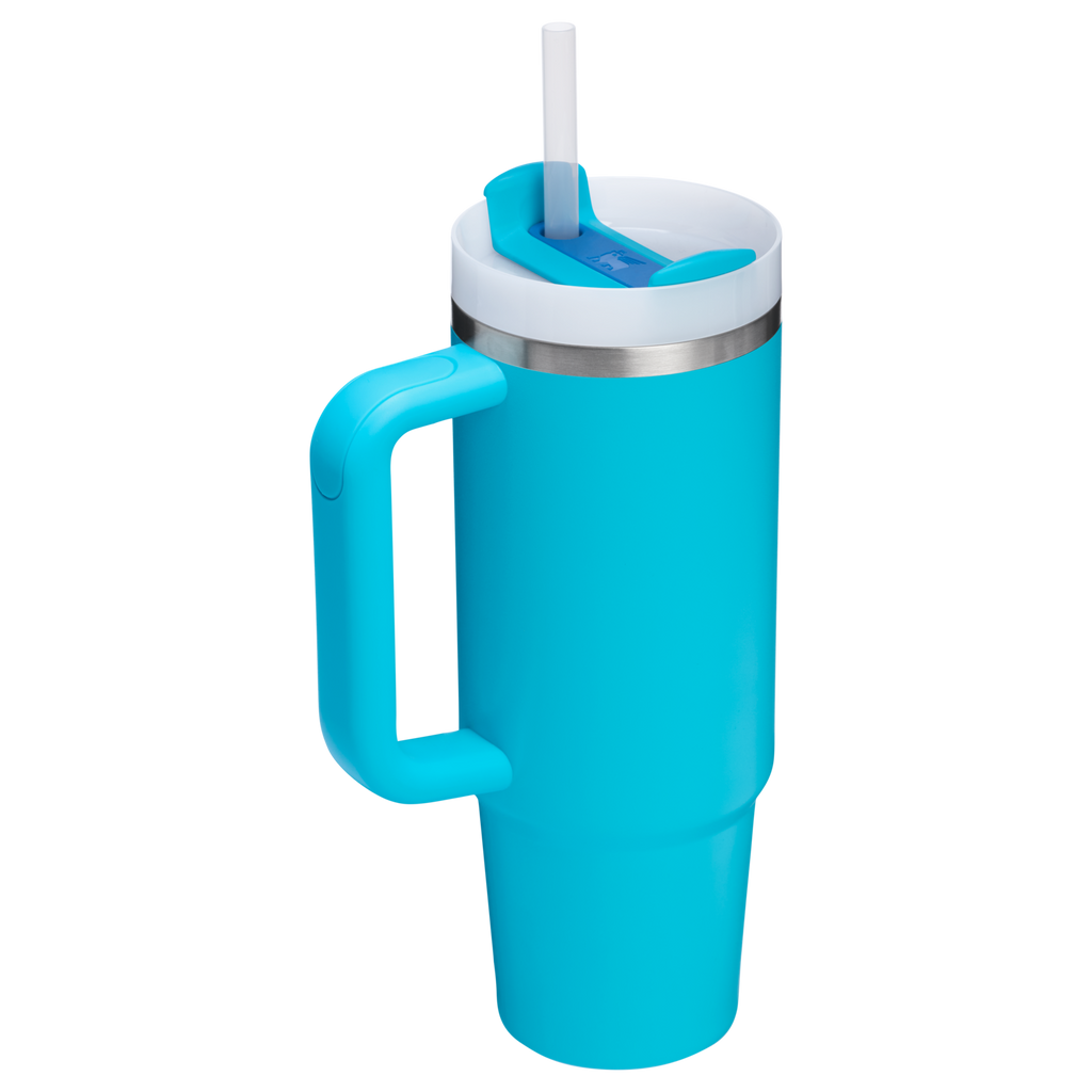 Large Capacity The Quencher H2.0 Flowstate Tumbler D030T - Double-Wall Vacuum Insulated Travel Tumbler with Straw Detail