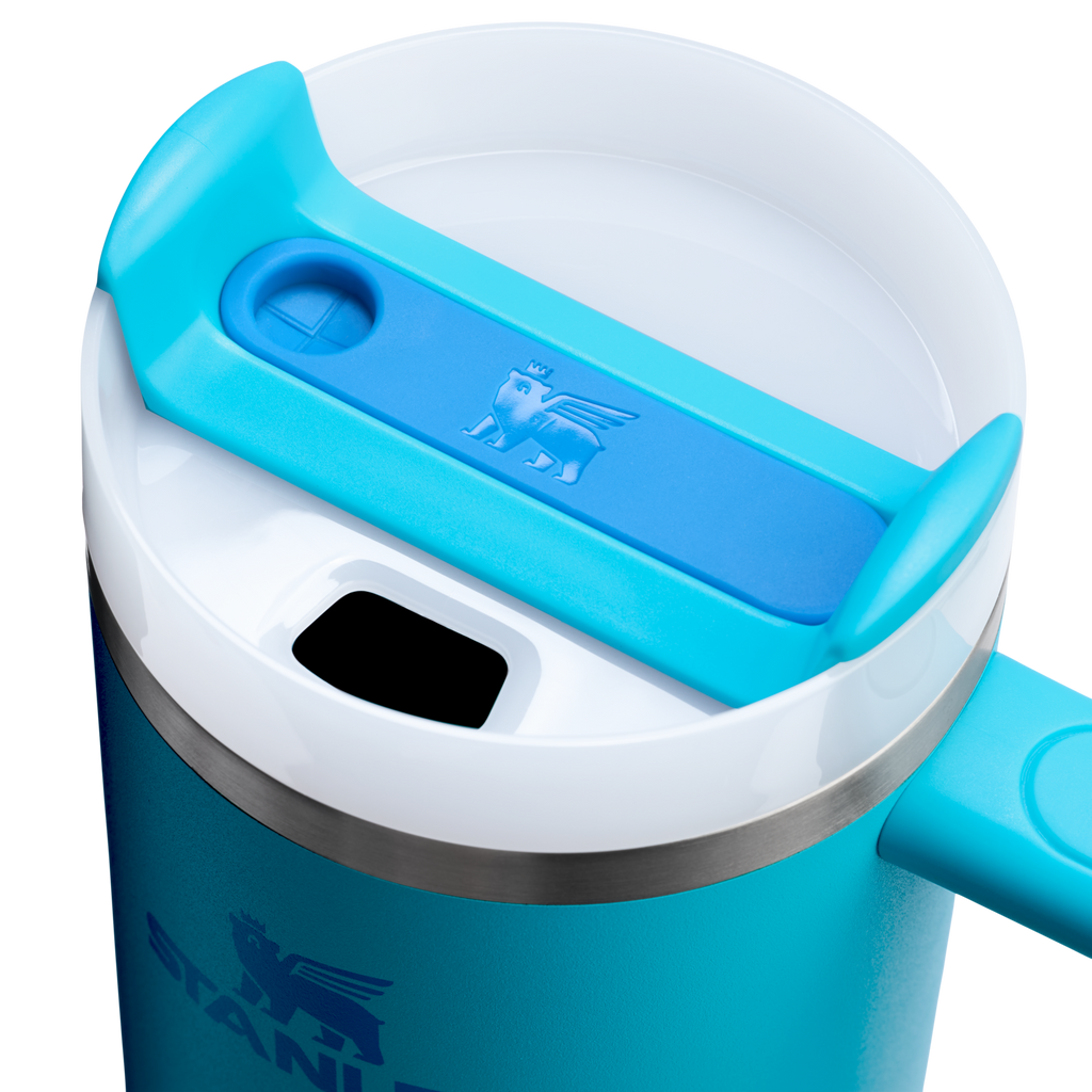 Large Capacity The Quencher H2.0 Flowstate Tumbler D030T - Double-Wall Vacuum Insulated Travel Tumbler with Straw Detail