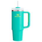 Insulated Travel The Quencher H2.0 Flowstate Tumbler | Stanley Create D331C - Double-Wall Vacuum Insulated Travel Tumbler with Straw Detail