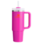 Insulated Travel The Quencher H2.0 Flowstate Tumbler | Stanley Create D331C - Double-Wall Vacuum Insulated Travel Tumbler with Straw Detail
