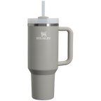 Splash-Resistant FlowState The Quencher H2.0 Flowstate Tumbler D050X - 40oz Large Capacity Car-Cup Friendly Quencher - Ash