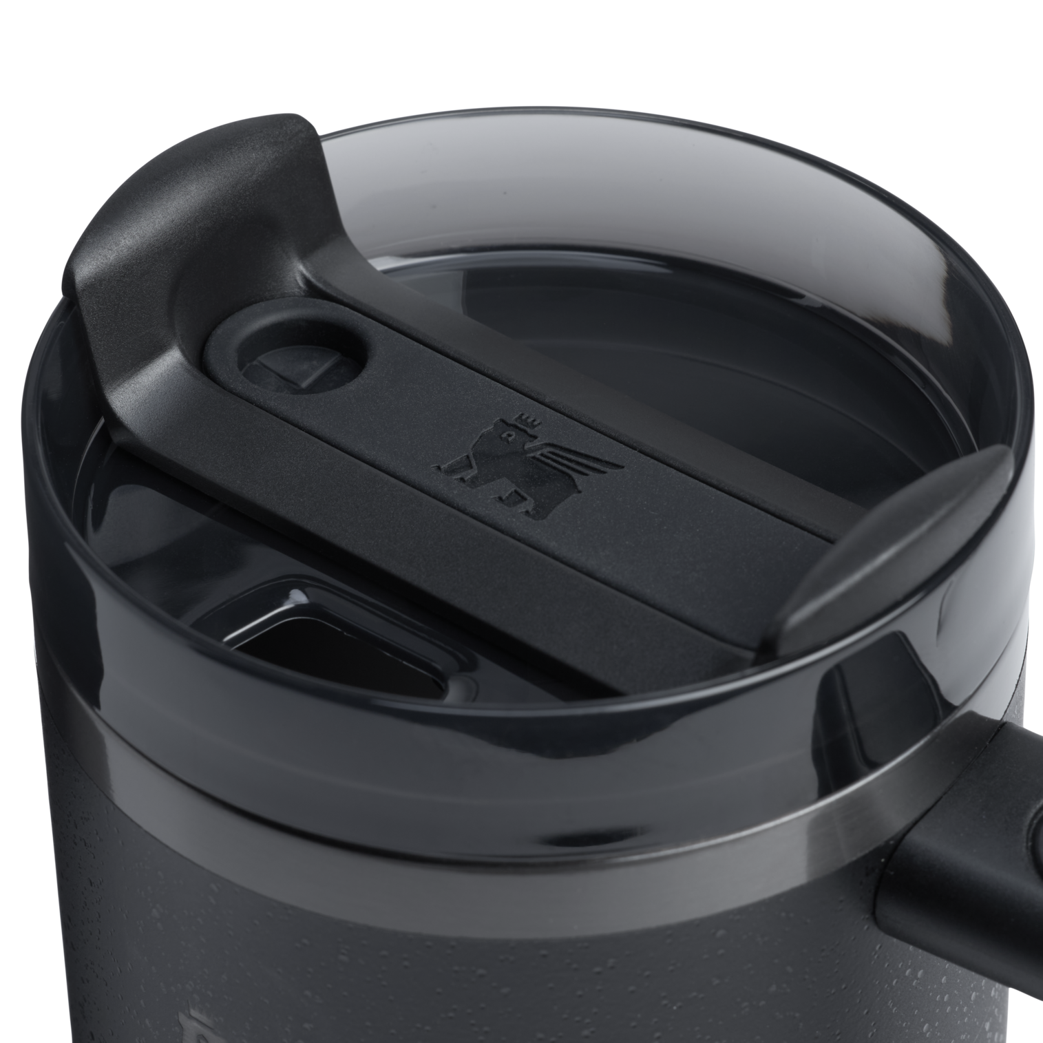 Car-Cup Friendly The Quencher H2.0 Flowstate Tumbler  | Stanley Create D332L - FlowState 3-Position Lid Insulated Travel Mug Detail