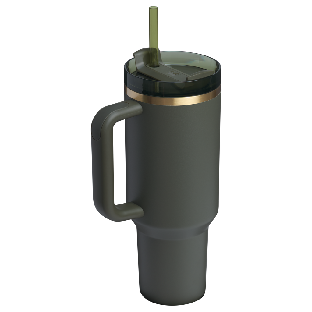 Splash-Resistant FlowState The Quencher H2.0 Flowstate Tumbler D050X - 40oz Large Capacity Car-Cup Friendly Quencher Detail