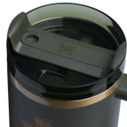 Car-Cup Friendly The Quencher H2.0 Flowstate Tumbler  | Stanley Create D332L - FlowState 3-Position Lid Insulated Travel Mug Detail