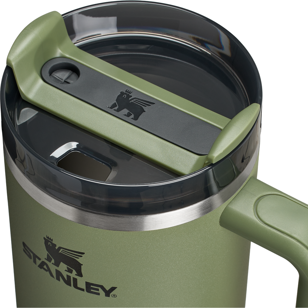 Car-Cup Friendly The Quencher H2.0 Flowstate Tumbler  | Stanley Create D332L - FlowState 3-Position Lid Insulated Travel Mug Detail