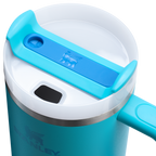 Car-Cup Friendly The Quencher H2.0 Flowstate Tumbler  | Stanley Create D332L - FlowState 3-Position Lid Insulated Travel Mug Detail