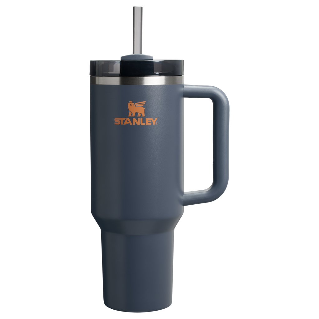 Splash-Resistant FlowState The Quencher H2.0 Flowstate Tumbler D050X - 40oz Large Capacity Car-Cup Friendly Quencher - Twilight