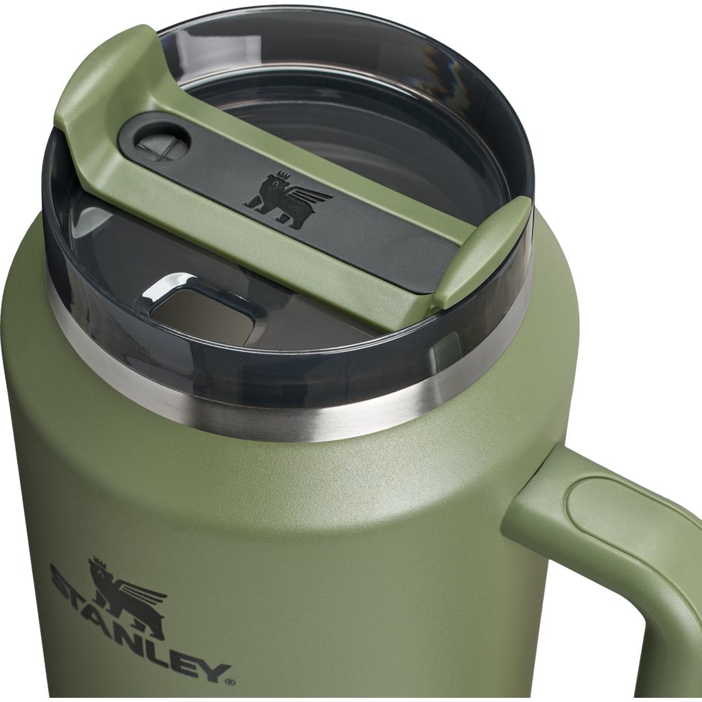 Large Capacity The Quencher H2.0 Flowstate Tumbler D033Q - Double-Wall Vacuum Insulated Travel Tumbler with Straw Detail