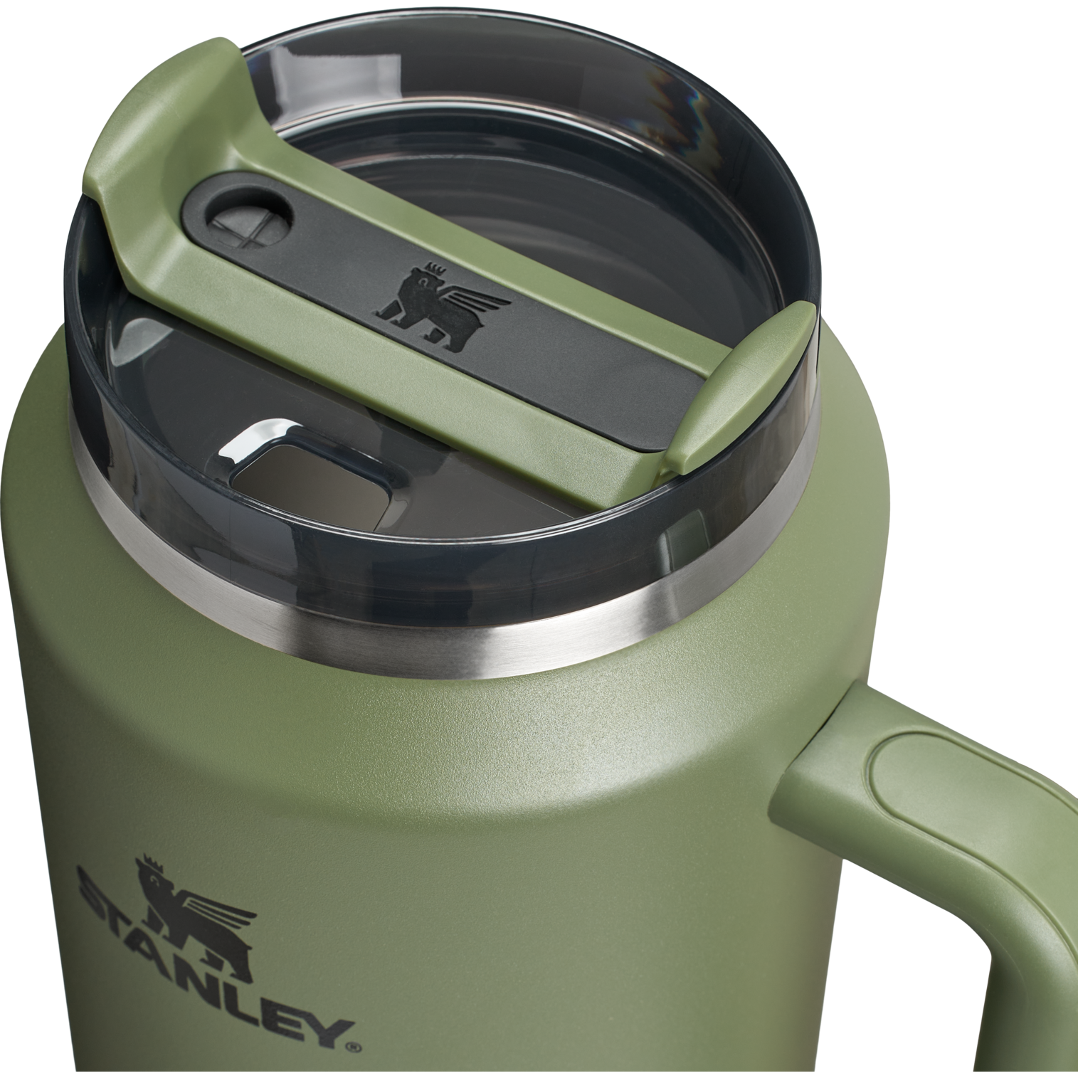 Large Capacity The Quencher H2.0 Flowstate Tumbler D033Q - Double-Wall Vacuum Insulated Travel Tumbler with Straw Detail
