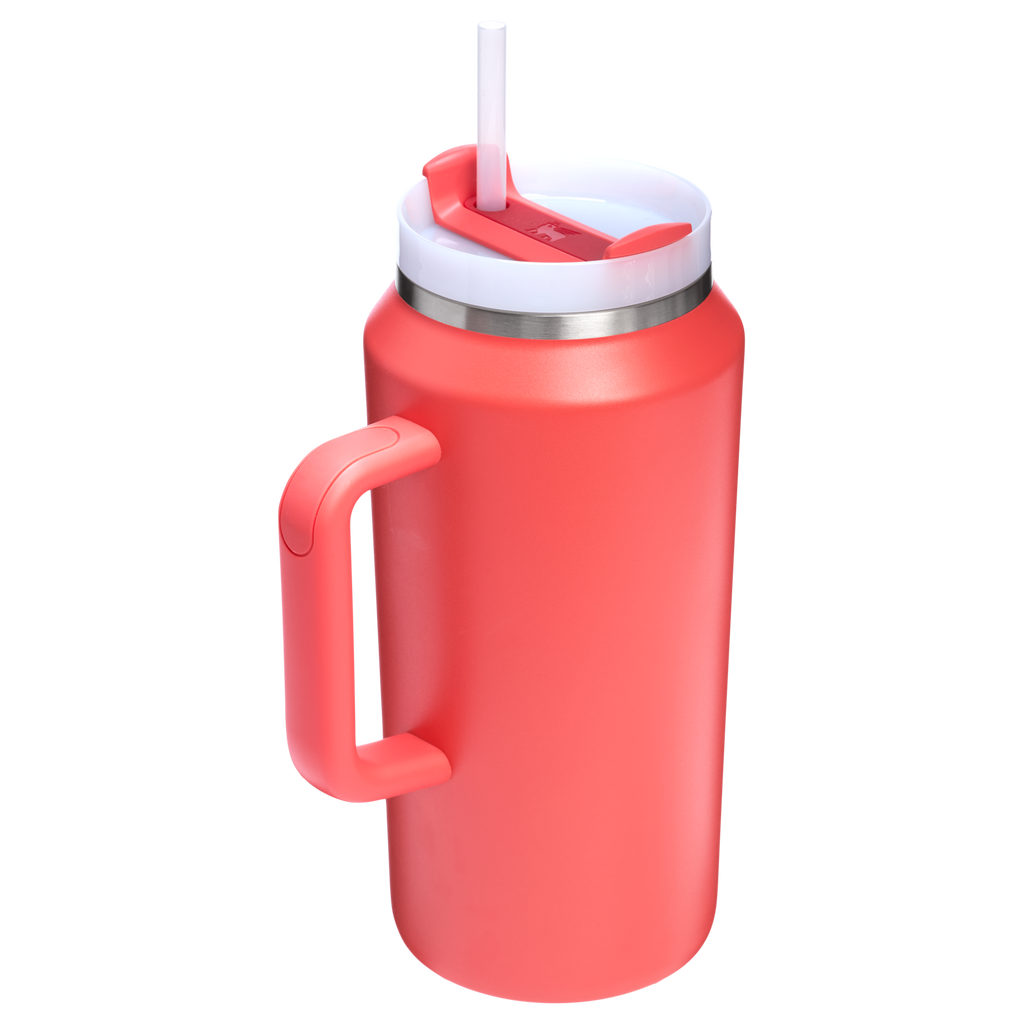 Large Capacity The Quencher H2.0 Flowstate Tumbler D033Q - Double-Wall Vacuum Insulated Travel Tumbler with Straw Detail