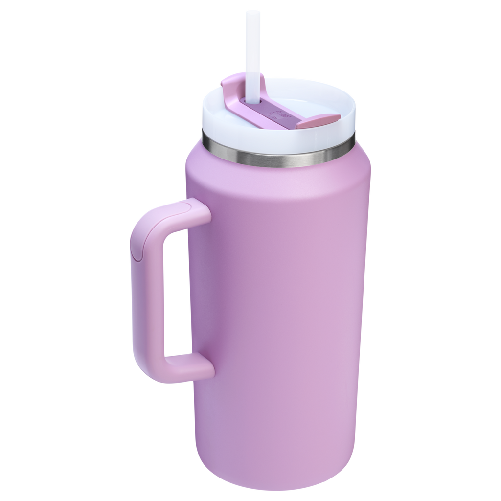 Large Capacity The Quencher H2.0 Flowstate Tumbler D033Q - Double-Wall Vacuum Insulated Travel Tumbler with Straw Detail
