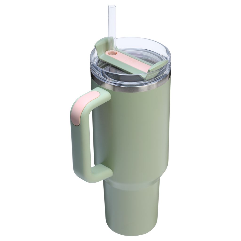 Car-Cup Friendly The Quencher H2.0 Flowstate Tumbler  | Stanley Create D332L - FlowState 3-Position Lid Insulated Travel Mug Detail