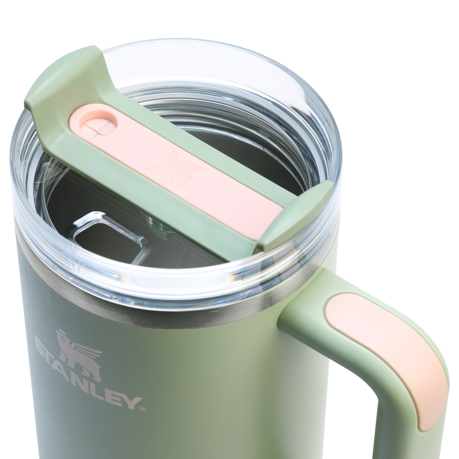 Car-Cup Friendly The Quencher H2.0 Flowstate Tumbler  | Stanley Create D332L - FlowState 3-Position Lid Insulated Travel Mug Detail