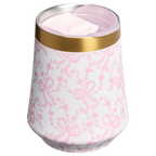 Premium Matte Stanley 1913 x LoveShackFancy Holiday Reserve Wine Tumbler D204X - Reserve Collection Stainless Steel Whiskey Cup Detail