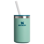 Leak-Proof Insulated The Everyday Can Cooler Cup | Stanley Create D313H - Heavy-Duty Ice-Retention Food & Beverage Carrier - Spring Green