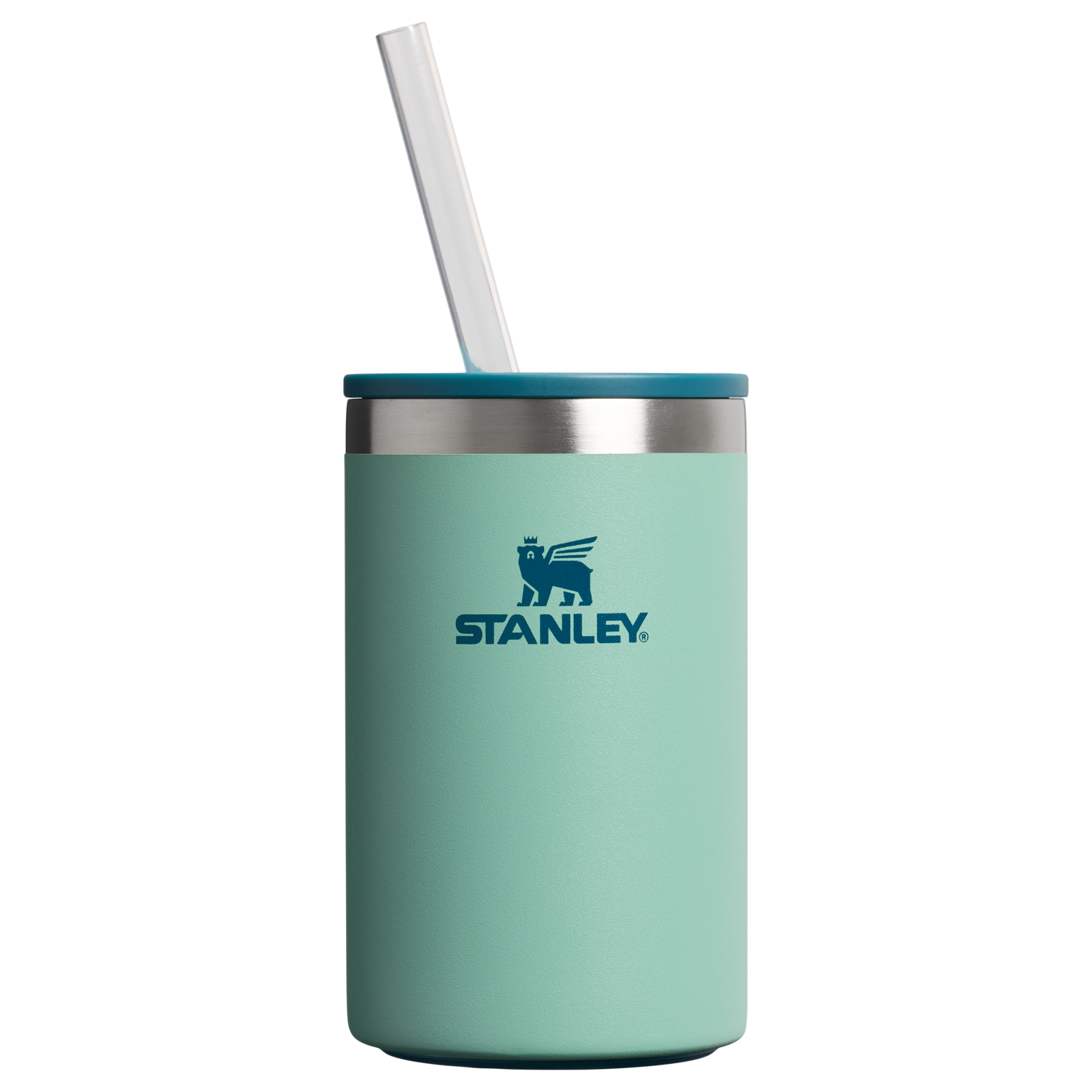 Leak-Proof Insulated The Everyday Can Cooler Cup | Stanley Create D313H - Heavy-Duty Ice-Retention Food & Beverage Carrier - Spring Green