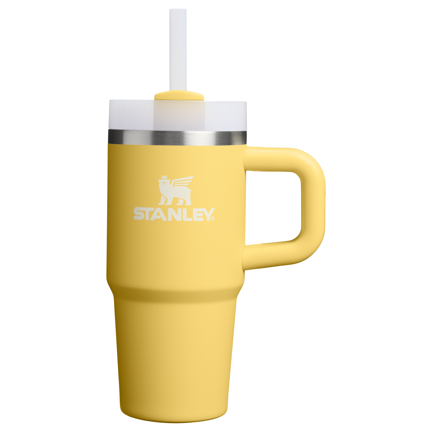 Splash-Resistant FlowState The Quencher H2.O Flowstate Tumbler D068Z - FlowState 3-Position Lid Insulated Travel Mug - Daffodil