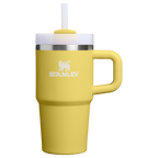 Large Capacity The Quencher H2.O Flowstate Tumbler | Stanley Create D274S - FlowState 3-Position Lid Insulated Travel Mug - Daffodil