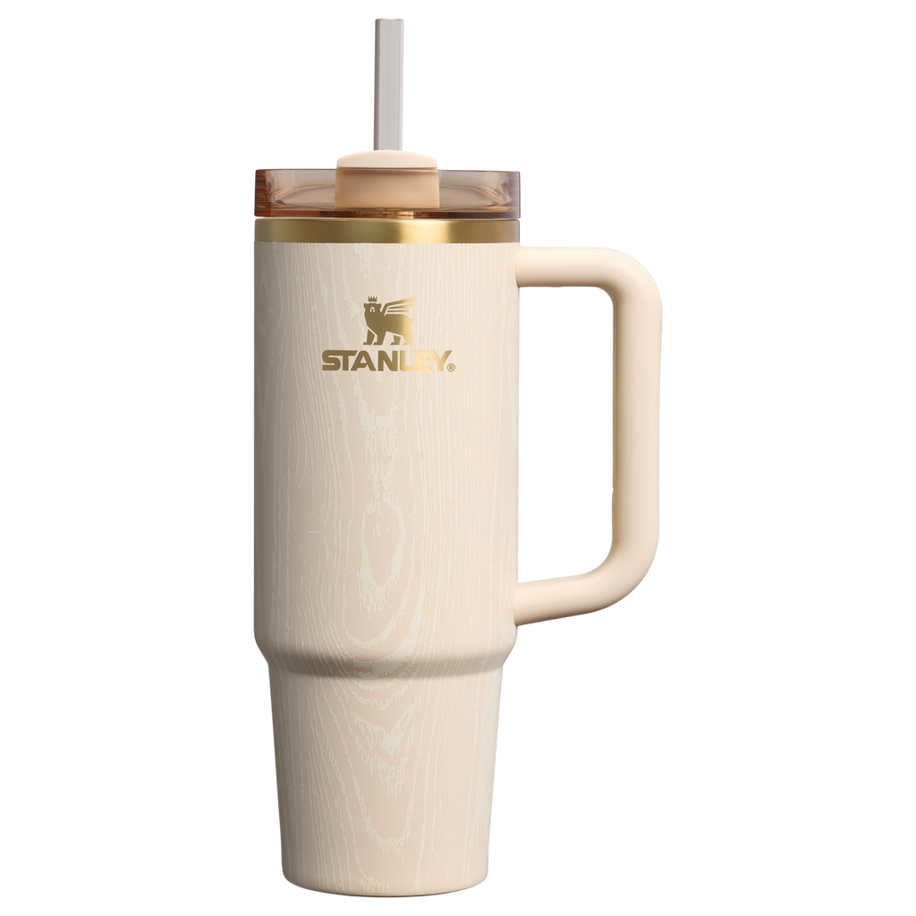 Insulated Travel The Cheers & Cheer Quencher H2.0 Flowstate Tumbler D189S - FlowState 3-Position Lid Insulated Travel Mug - Birch Woodgrain