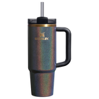 Splash-Resistant FlowState The Dream Weaver Quencher H2.0 Flowstate Tumbler D283T - Double-Wall Vacuum Insulated Travel Tumbler with Straw - Fairy Dust