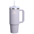 Insulated Travel The Quencher H2.0 Flowstate Tumbler | Stanley Create D331C - Double-Wall Vacuum Insulated Travel Tumbler with Straw - Purple Dust