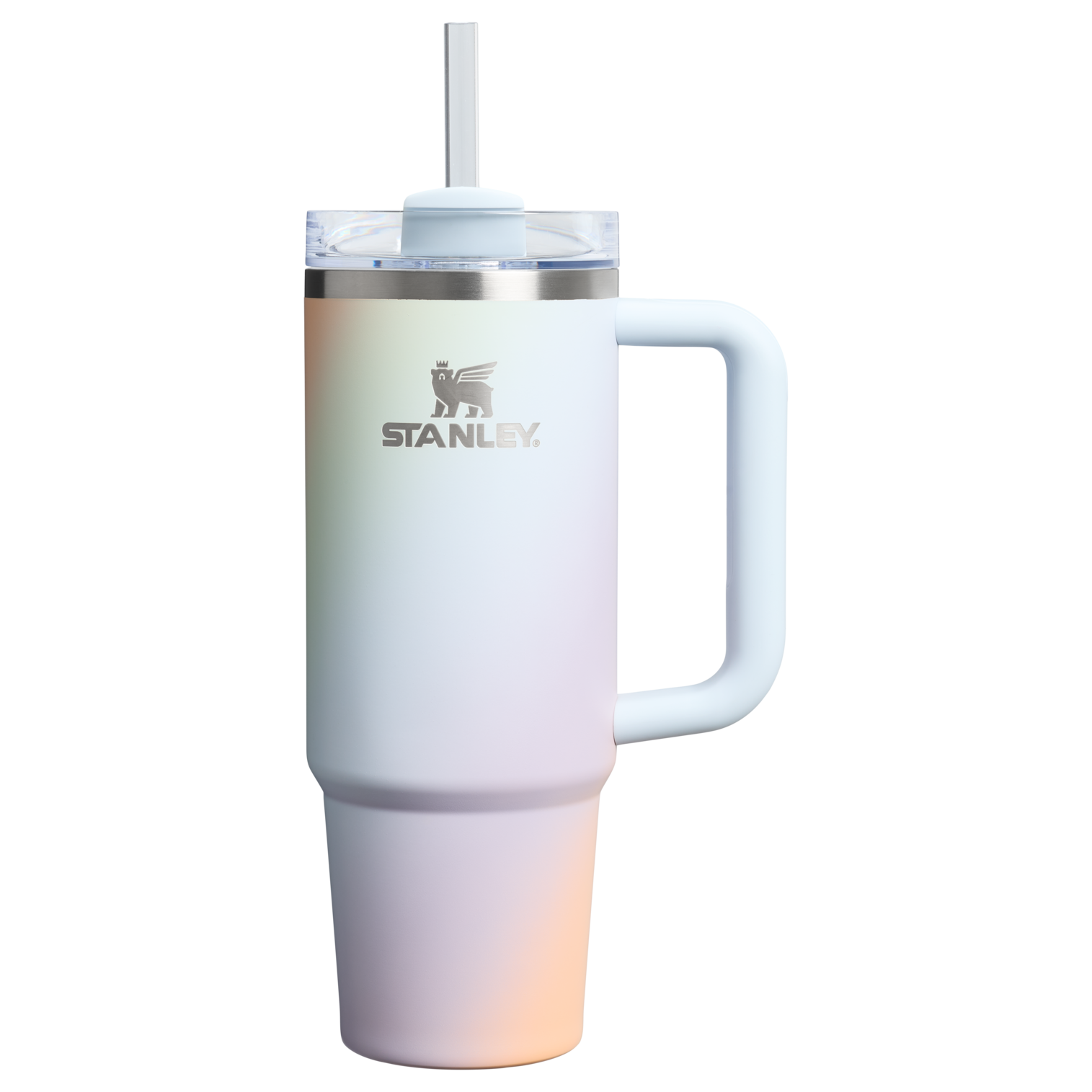 Insulated Travel The Quencher H2.0 Flowstate Tumbler D051L - FlowState 3-Position Lid Insulated Travel Mug - Sunrise Spiral