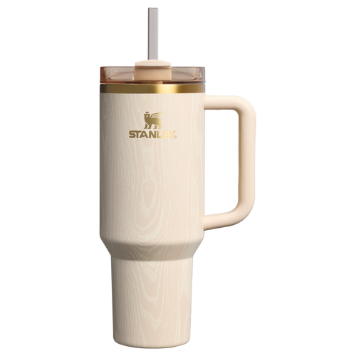 Double-Wall Vacuum The Cheers & Cheer Quencher H2.0 Flowstate Tumbler D188Q - Premium Stainless Steel Straw Cup for All-Day Hydration - Birch Woodgrain