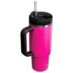 Insulated Travel The Quencher H2.0 Flowstate Tumbler | Stanley Create D331C - Double-Wall Vacuum Insulated Travel Tumbler with Straw Detail