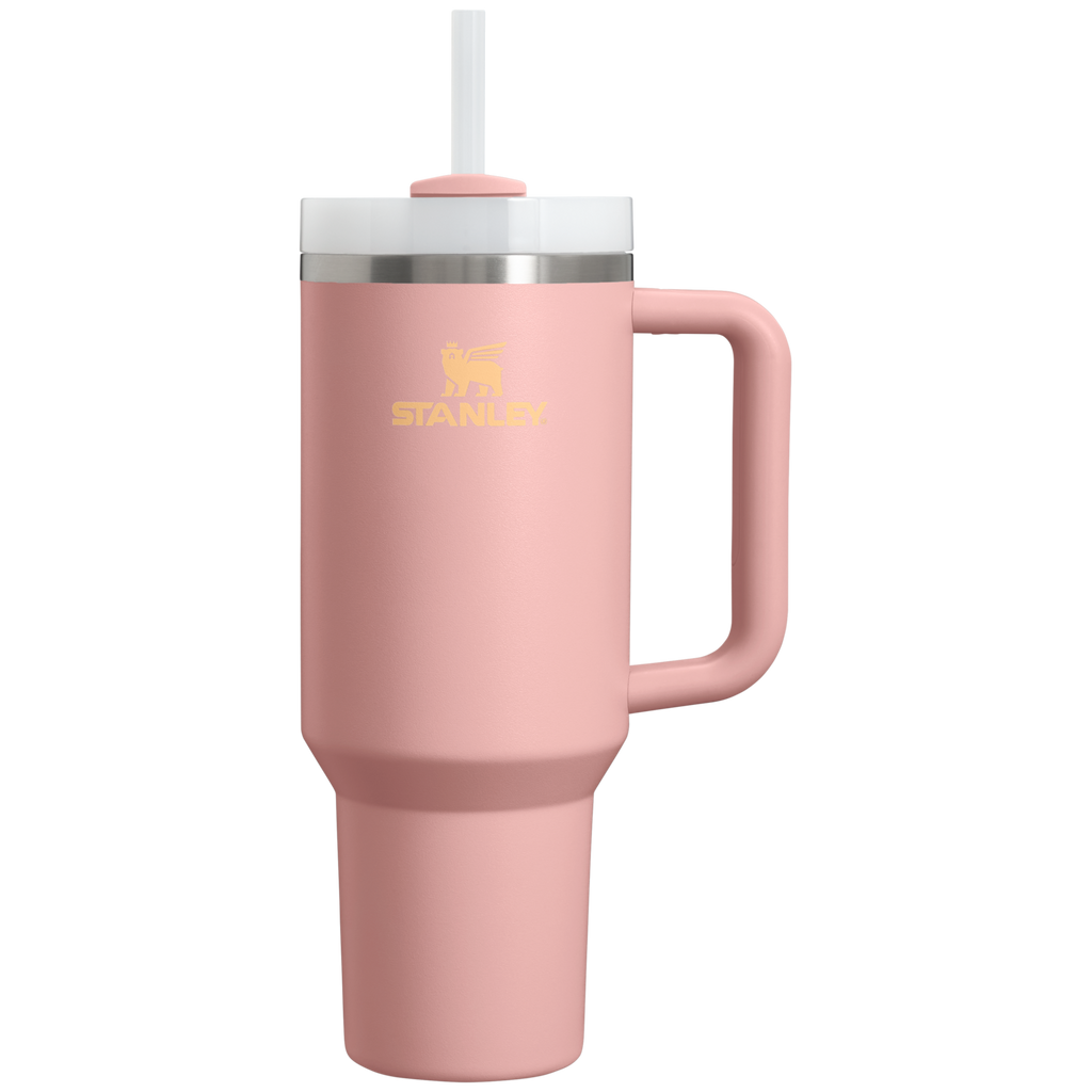 Car-Cup Friendly The Quencher H2.0 Flowstate Tumbler  | Stanley Create D332L - FlowState 3-Position Lid Insulated Travel Mug - Peach Rose