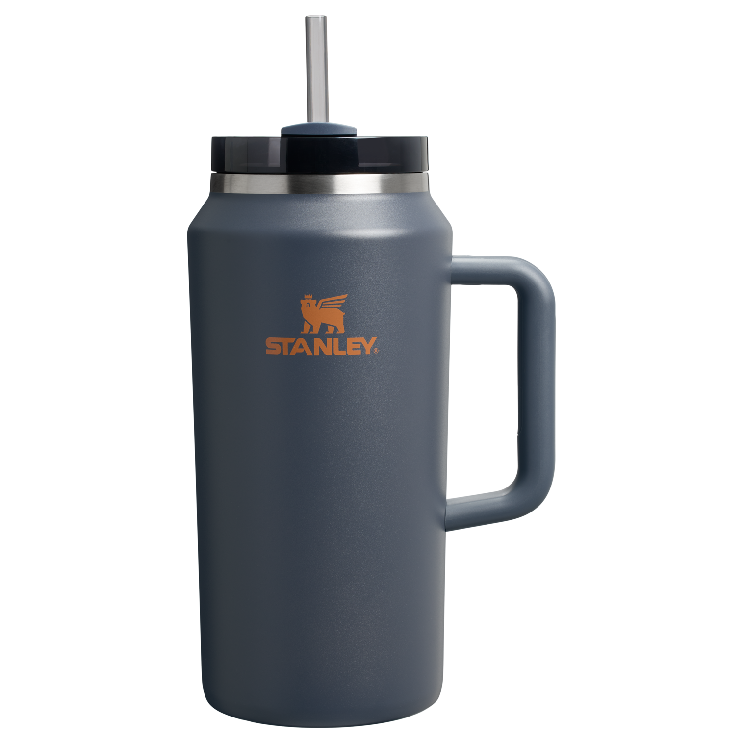 Large Capacity The Quencher H2.0 Flowstate Tumbler D033Q - Double-Wall Vacuum Insulated Travel Tumbler with Straw - Twilight