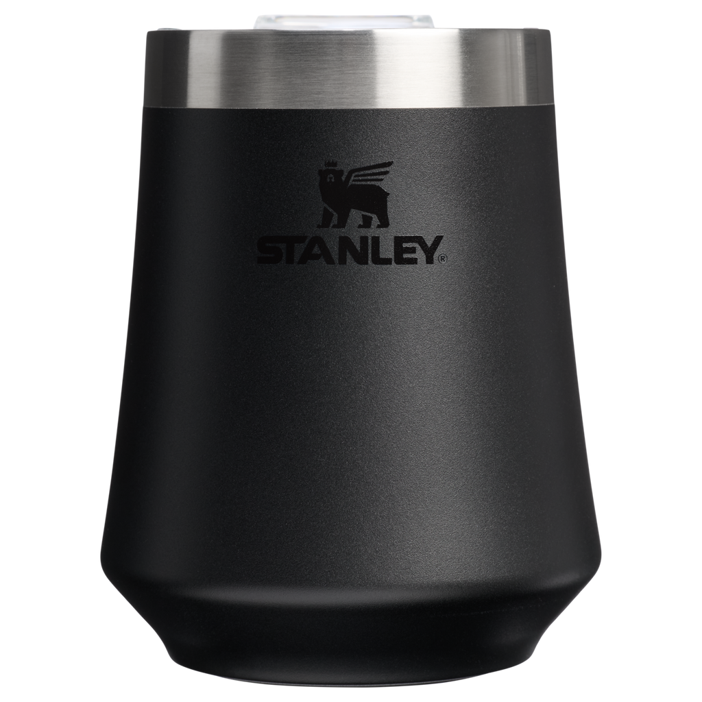 Elegant Stemless The Reserve Wine Tumbler D125V - Elegant Stemless Vacuum Insulated Wine Tumbler - Black 2.0